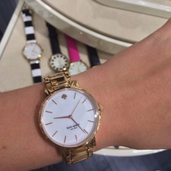 Kate Spade Grammercy Watch in Rose Gold main image 4
